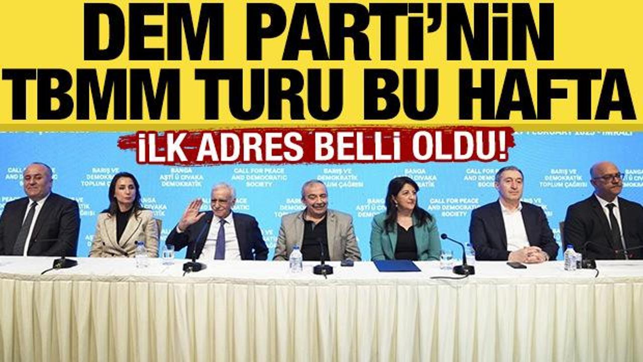 Son dakika: DEM Parti'nin Meclis turunda ilk ziyareti CHP'ye