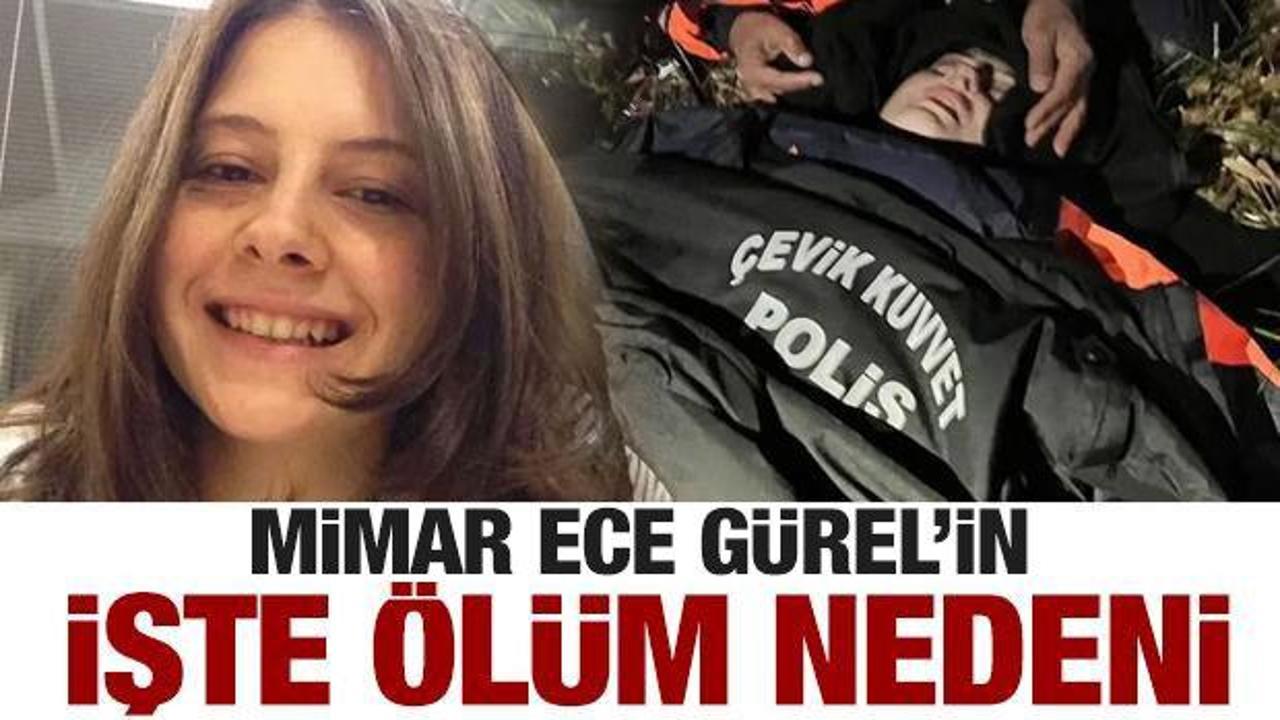 Son dakika: Ece G&uuml;rel'in &ouml;l&uuml;m nedeni belli oldu