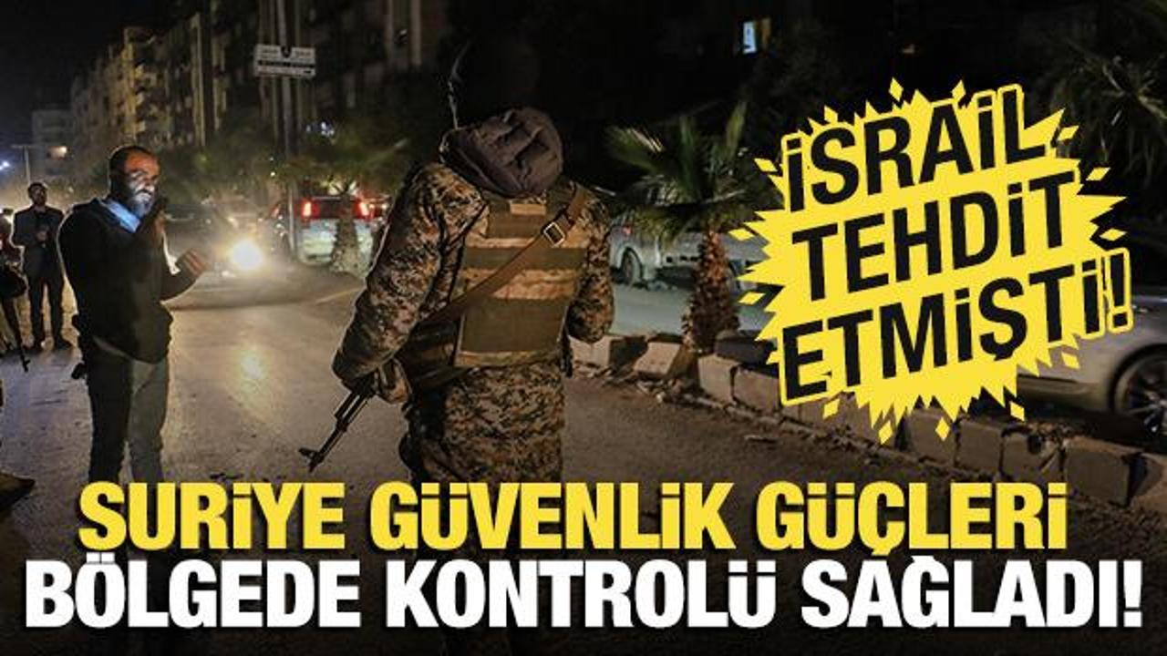 Suriye g&uuml;venlik g&uuml;&ccedil;leri Ceremana'da kontrol&uuml; sağladı!