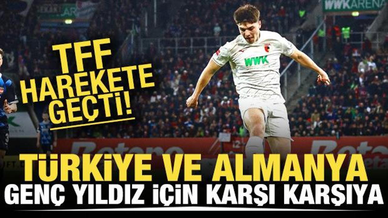 TFF harekete ge&ccedil;ti! T&uuml;rkiye ve Almanya gen&ccedil; yıldız i&ccedil;in yarışıyor