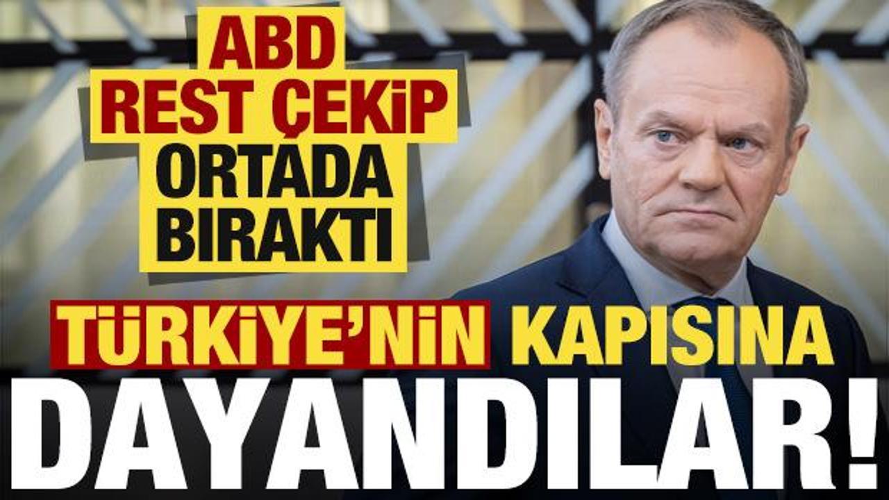 ABD rest çekince, Türkiye'nin kapısına dayandılar!