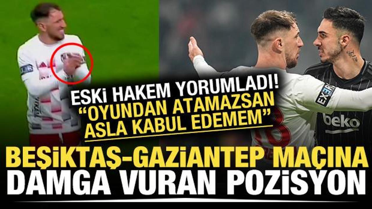 Beşiktaş - Gaziantep FK ma&ccedil;ına damga vuran pozisyonlar!