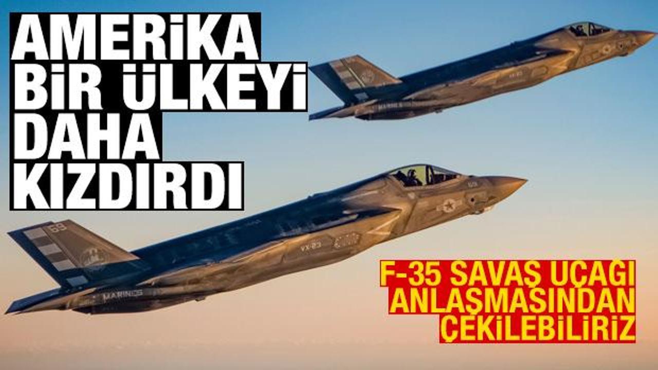 Kanada'dan ABD'ye F-35 tehdidi: Anlaşmadan çekiliriz