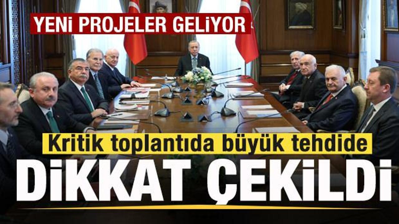 K&uuml;lliye'de kritik toplantı! Tehditleri bertaraf edecek yeni projeler hayata ge&ccedil;irilecek