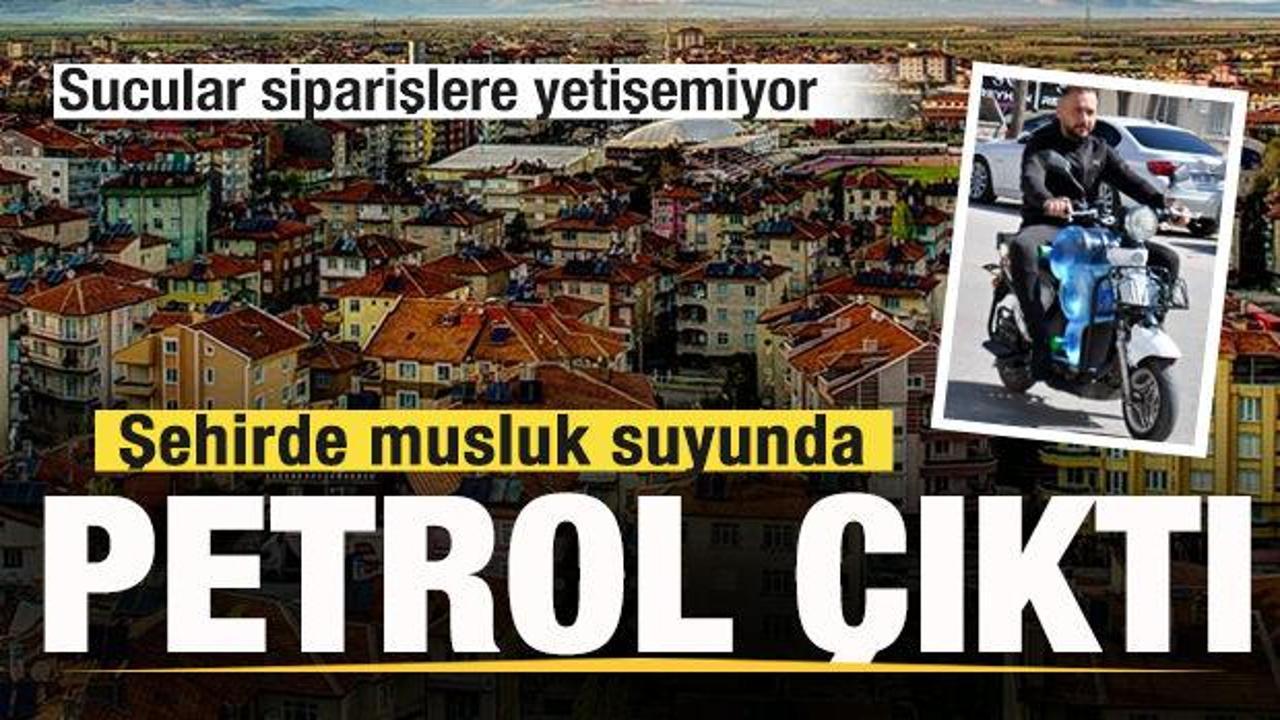 Şehirde musluk suyunda petrol çıktı! Sucular siparişlere yetişemiyor