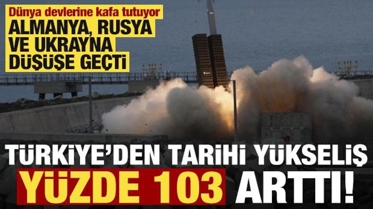 SIPRI dev raporu yayımladı! Türkiye’nin ihracatı %103 arttı, 11. sıraya tırmandık...