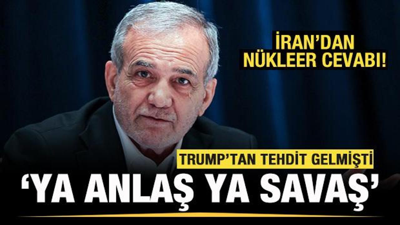 Trump ya anlaş ya savaş demişti: İran'dan flaş "nükleer" cevabı!