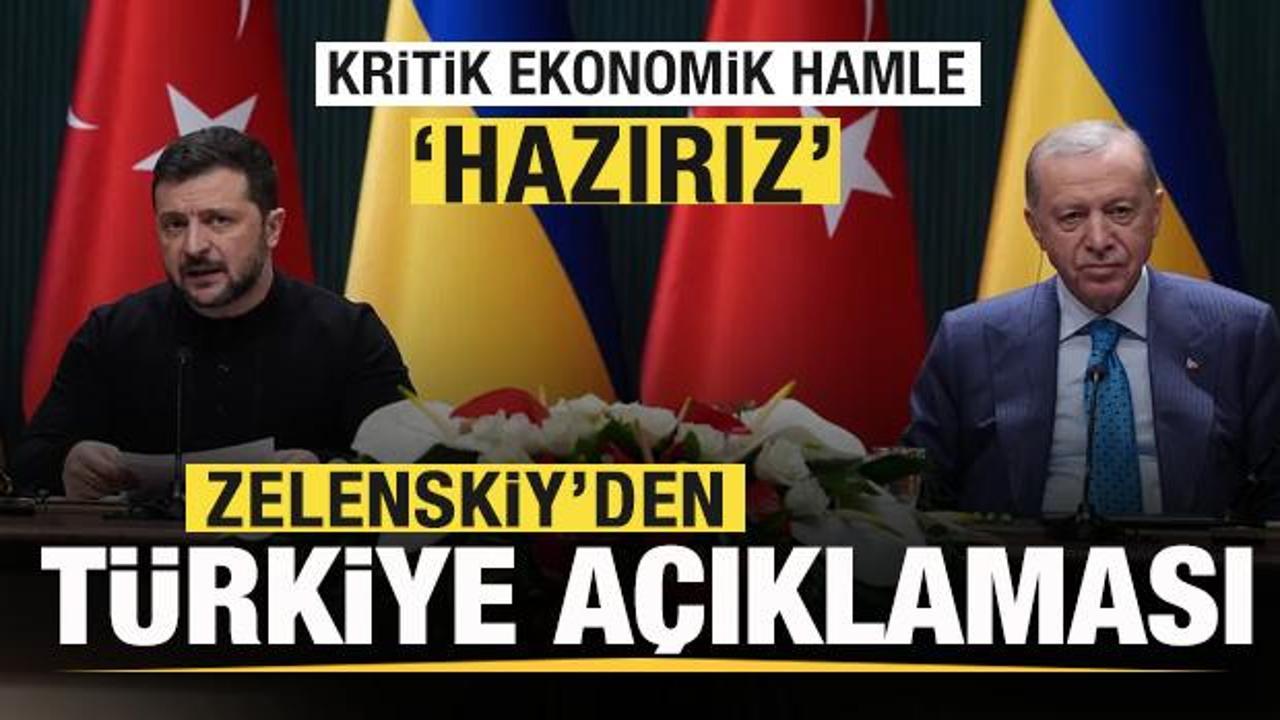 Zelenskiy'den T&uuml;rkiye a&ccedil;ıklaması: Onaylamaya hazırız