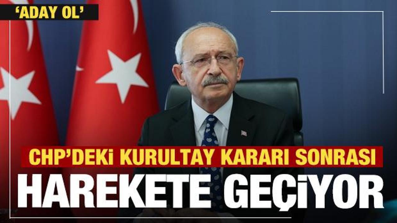 Kılı&ccedil;daroğlu kurultay i&ccedil;in harekete ge&ccedil;iyor