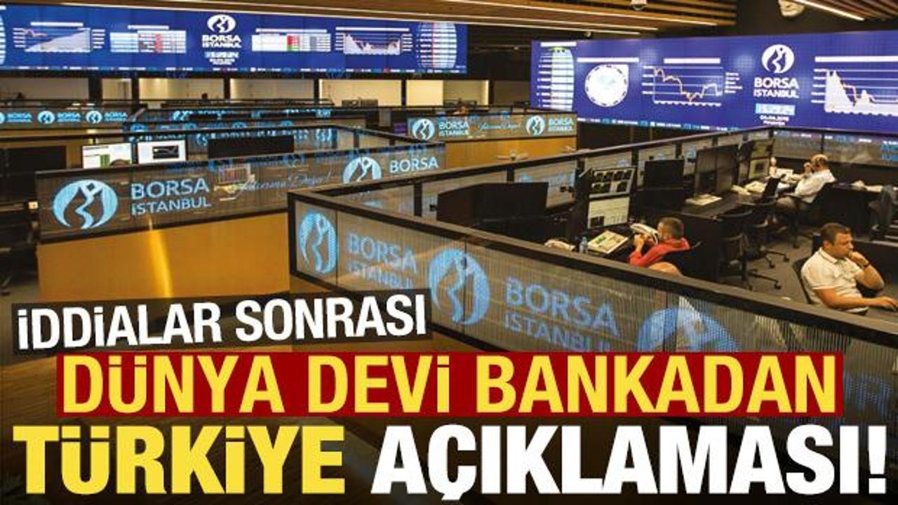 Morgan Stanley: T&uuml;rkiye'ye olan bağlılığımız s&uuml;r&uuml;yor!