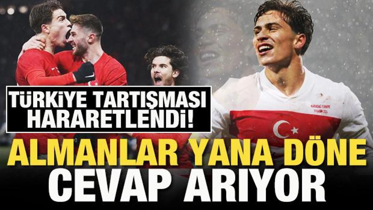T&uuml;rkiye tartışması hararetlendi! Almanlar yana d&ouml;ne cevap arıyor