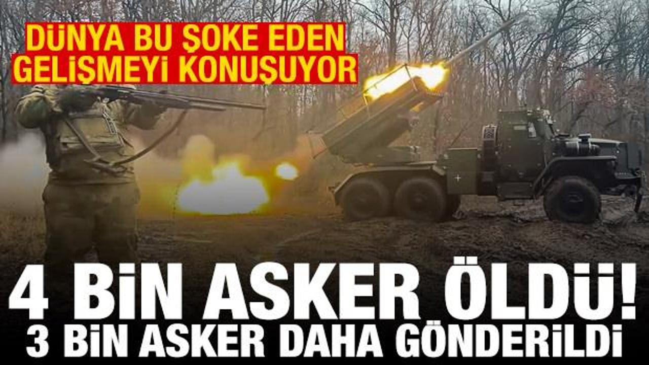 4 bin asker &ouml;ld&uuml;! Kuzey Kore, Rusya'ya 3 bin asker daha g&ouml;nderdi
