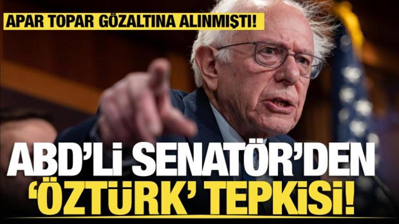 ABD'li Senat&ouml;r'den 'R&uuml;meysa &Ouml;zt&uuml;rk' tepkisi!