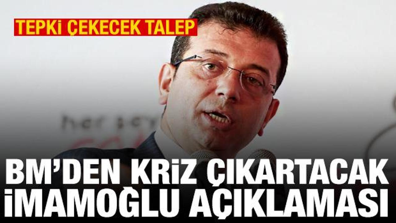 BM'den İmamoğlu açıklaması: Endişeliyiz