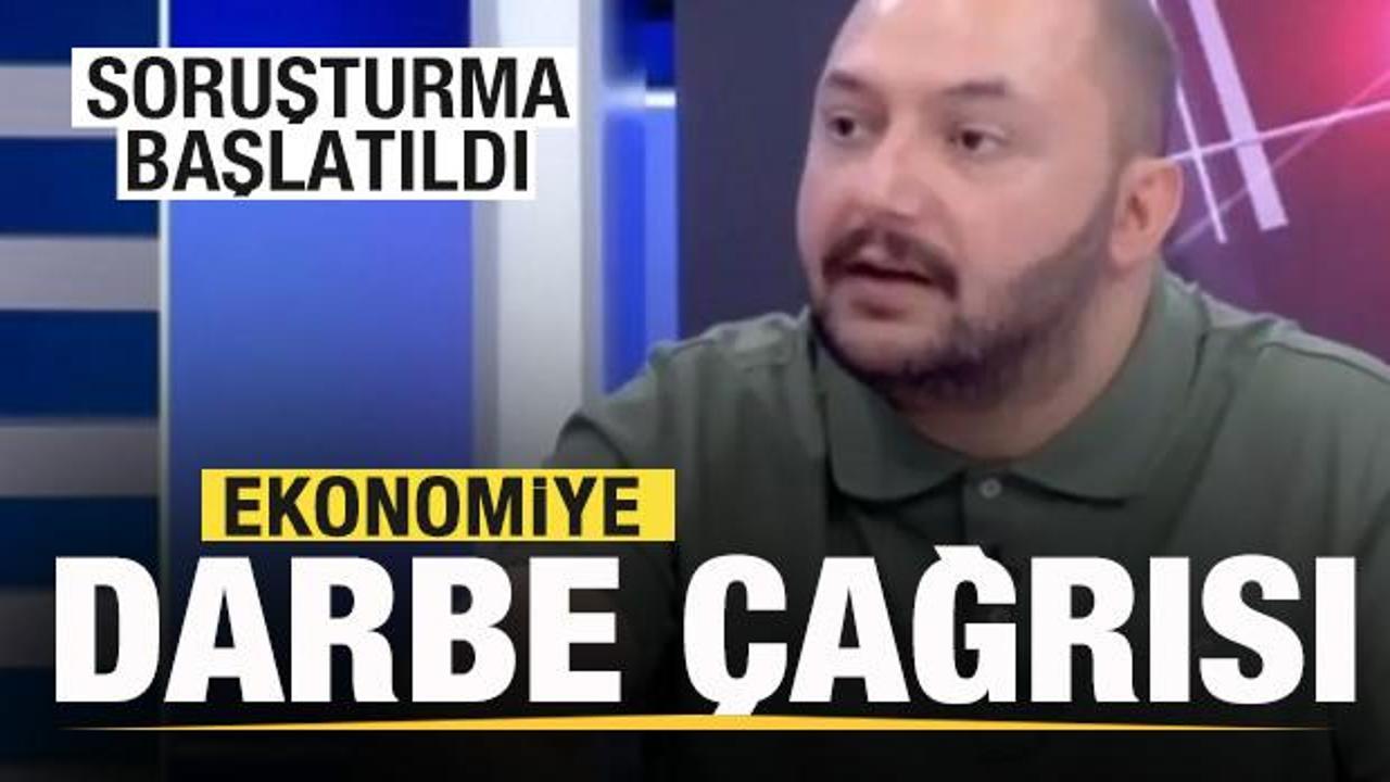 Canlı yayında ekonomiye darbe &ccedil;ağrısı! Onur Alp Yılmaz hakkında soruşturma başlatıldı
