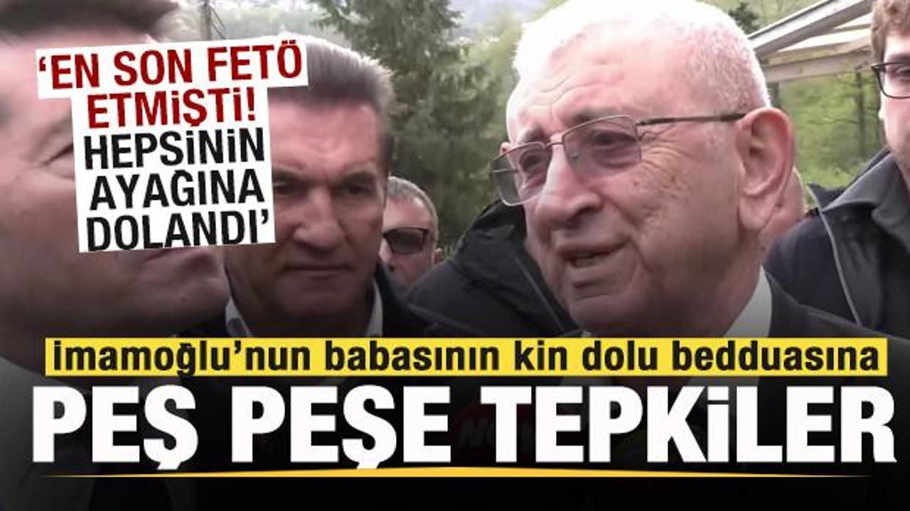 Ekrem İmamoğlu'nun babası Hasan İmamoğlu'na peş peşe tepkiler