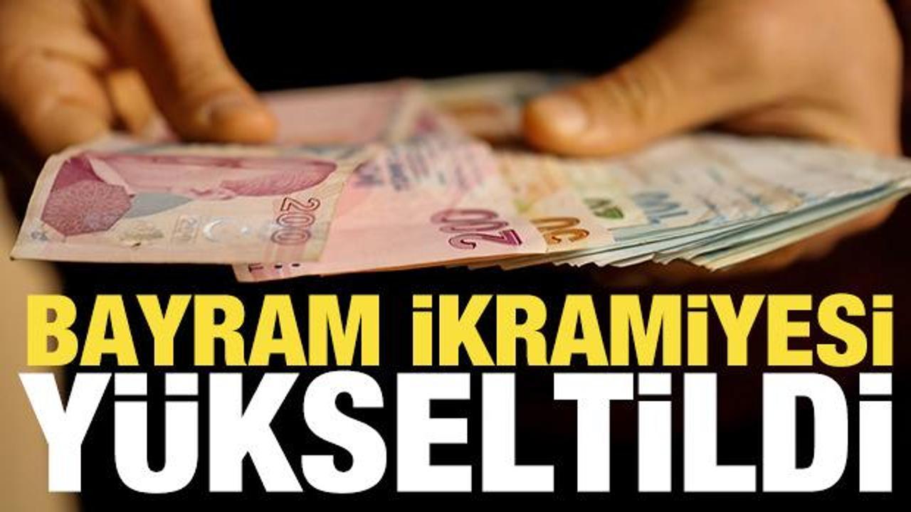 Emekli bayram ikramiyesi yükseltildi!