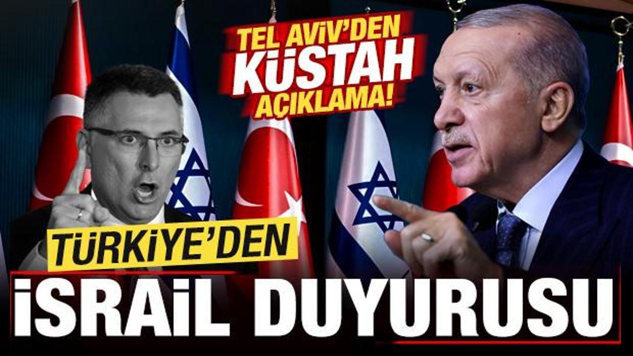 Erdoğan'ı hedef alan k&uuml;stah a&ccedil;ıklama sonrası T&uuml;rkiye'den son dakika İsrail duyurusu