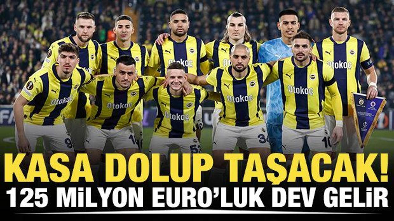 Fenerbahçe'nin kasası dolup taşacak! 125 milyon Euro'luk dev gelir