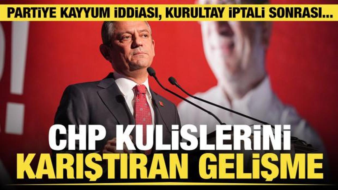 Olası kurultay iptali sonrası kayyım iddiası! İşte CHP kulislerini karıştıran gelişme