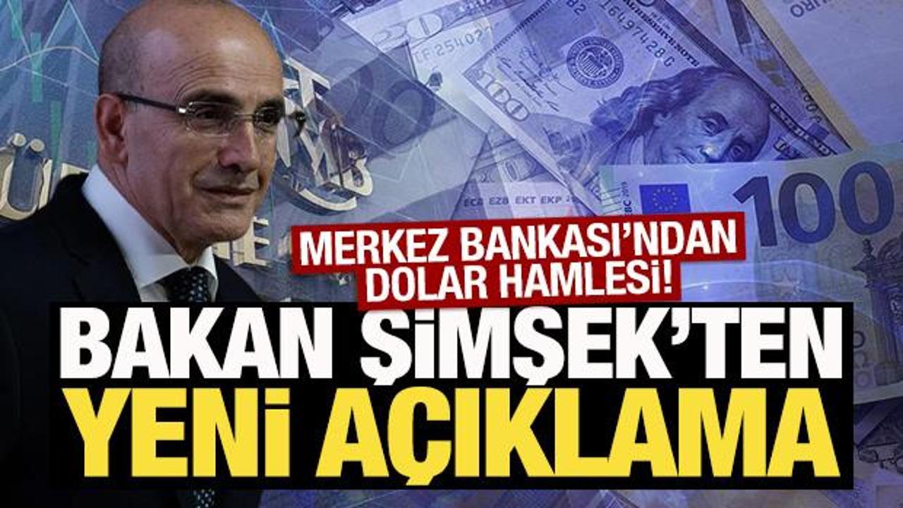 TCMB'den 50 milyar TL'lik hamle! Bakan Şimşek'ten ilk yorum