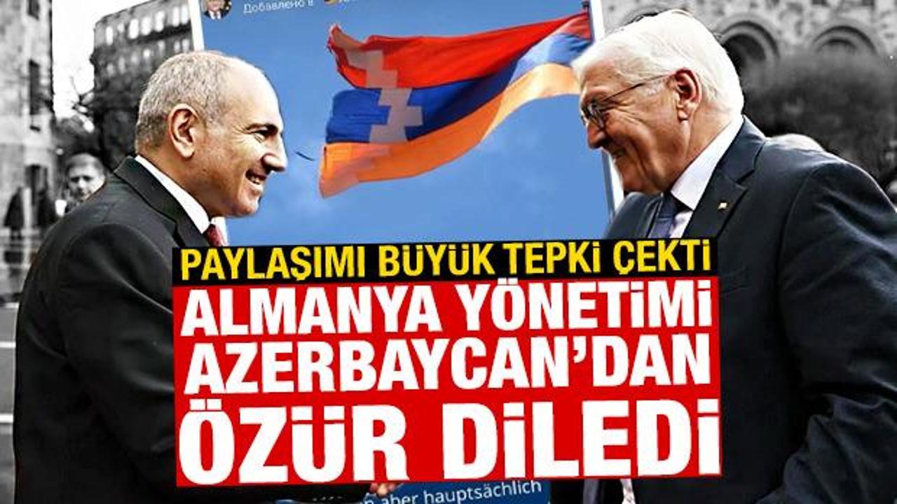 Almanya, Azerbaycan'dan özür diledi! Steinmeier'in Karabağ paylaşımı tepki çekmişti