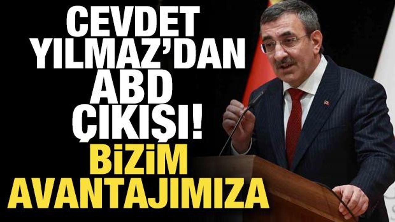 Cumhurbaşkanı Yardımcısı Yılmaz: ABD vergileri şu an bizim avantajımıza