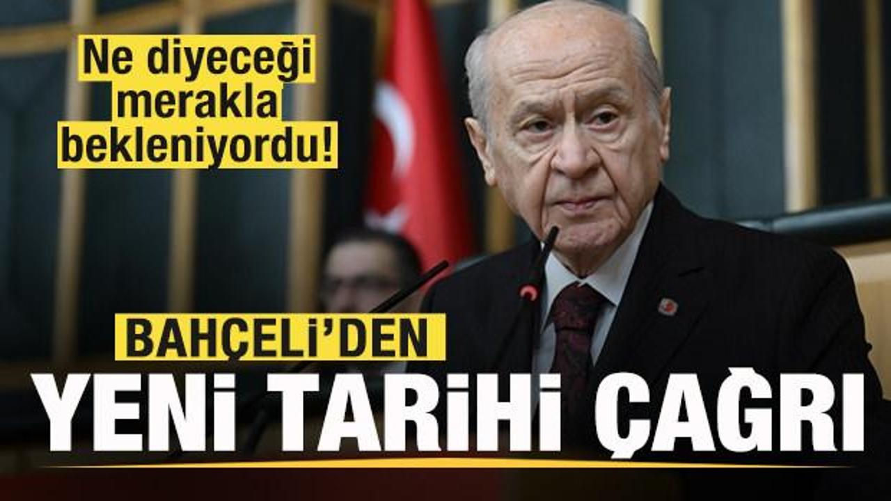 Ne diyeceği merakla bekleniyordu! Bah&ccedil;eli'den yeni tarihi &ccedil;ağrı