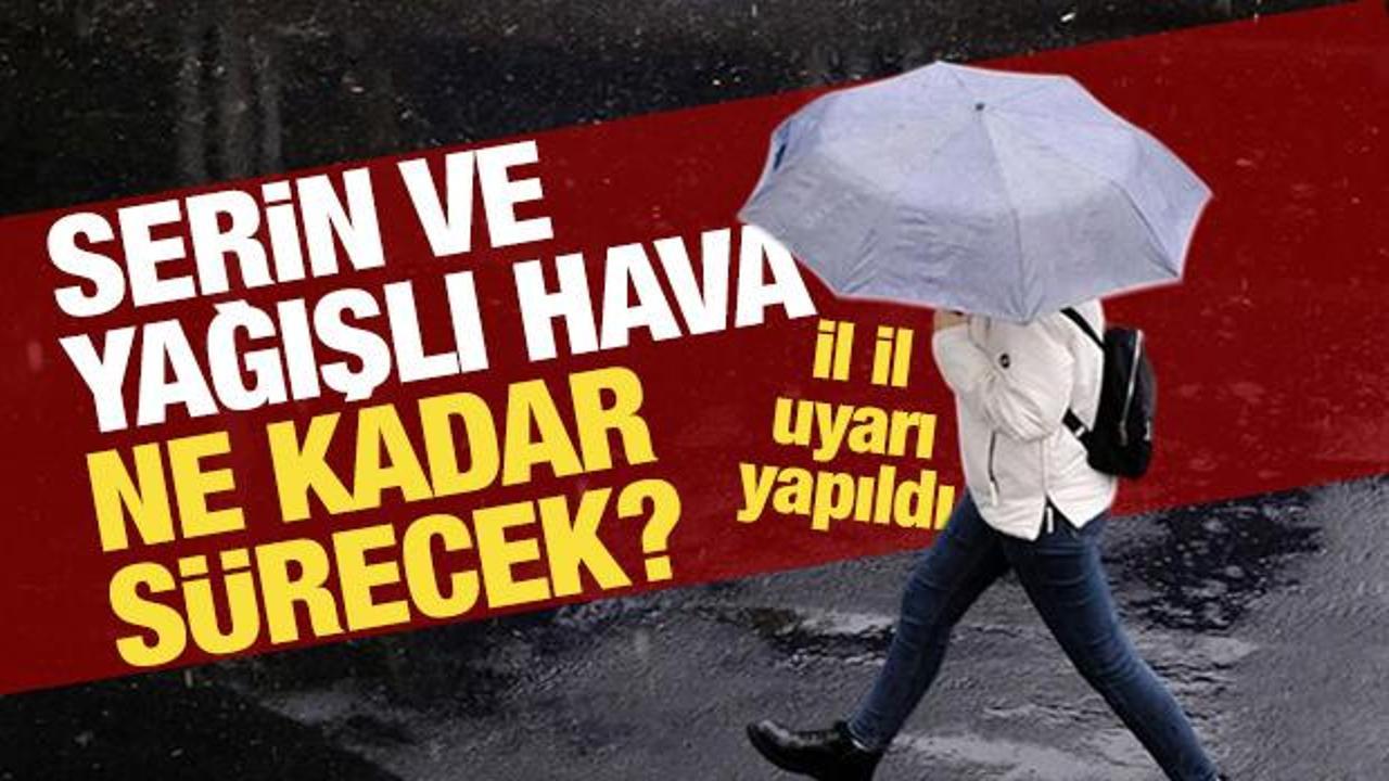 Serin ve yağışlı havalar etkisini g&ouml;stermeye devam edecek