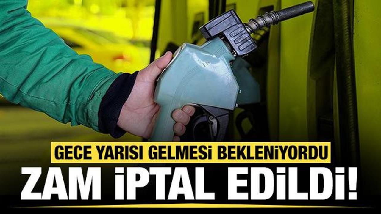 S&uuml;r&uuml;c&uuml;leri mutlu edecek haber: Gece yarısı gelmesi beklenen zam iptal edildi!