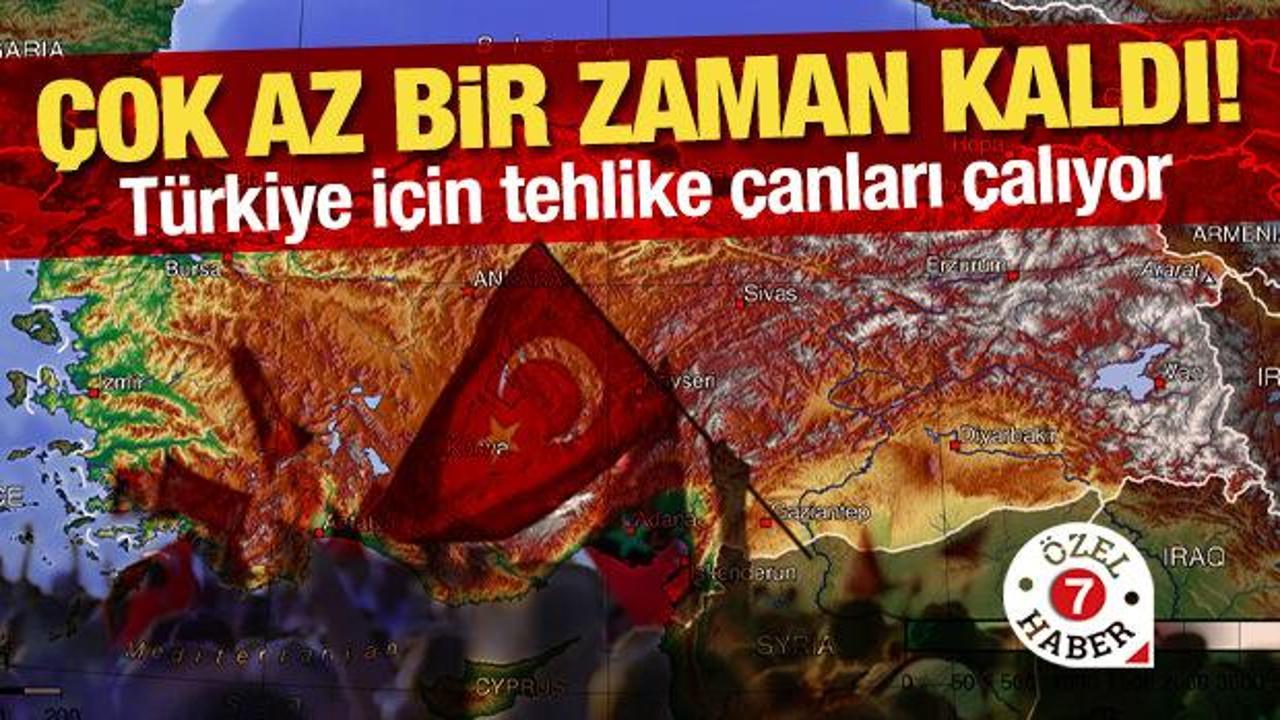 T&uuml;rkiye i&ccedil;in tehlike &ccedil;anları &ccedil;alıyor! &Ccedil;ok az bir zaman kaldı