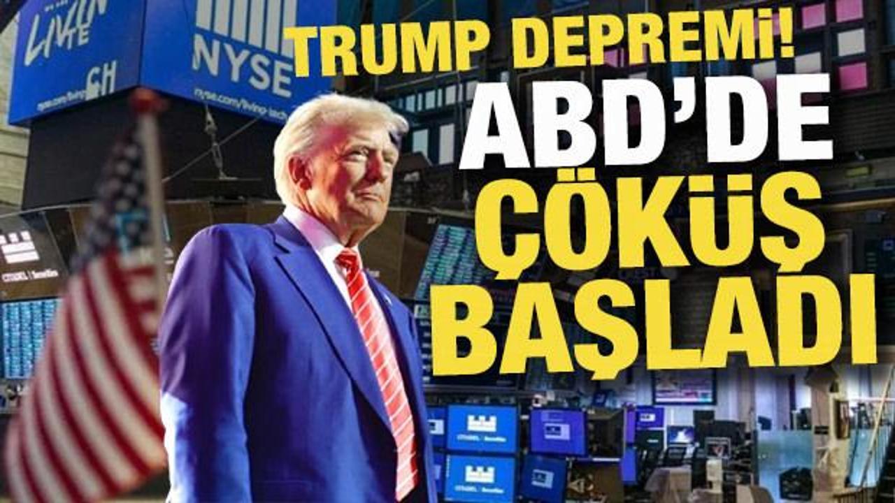 ABD borsaları sert d&uuml;ş&uuml;şle a&ccedil;ıldı