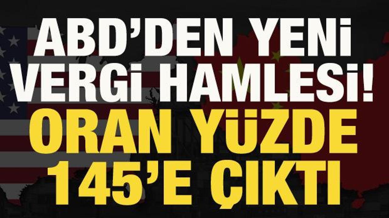 ABD'den &Ccedil;in'e yeni vergi hamlesi