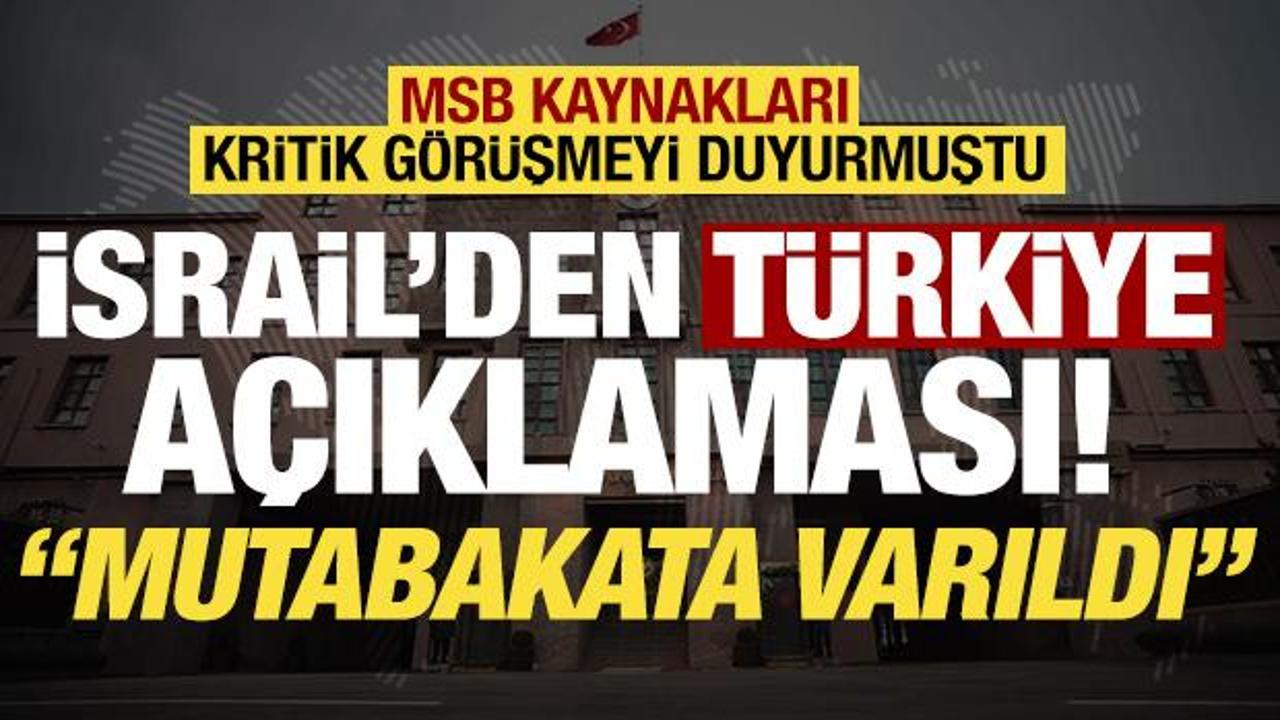 Azerbaycan'da İsrail ile çatışmayı önleme teması! Ankara ve Tel Aviv'den peş peşe açıklama