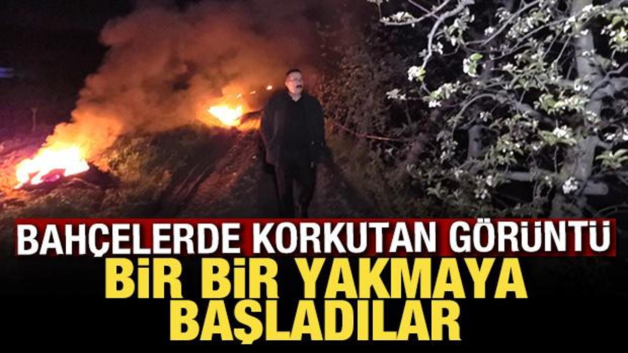 &Ccedil;ift&ccedil;i harekete ge&ccedil;ti! Zirai don tarımda afet yarattı