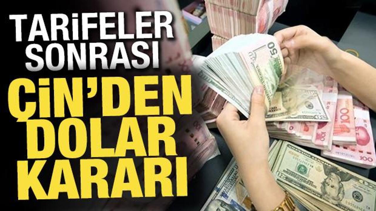 Çin Merkez Bankası'ndan dolar hamlesi