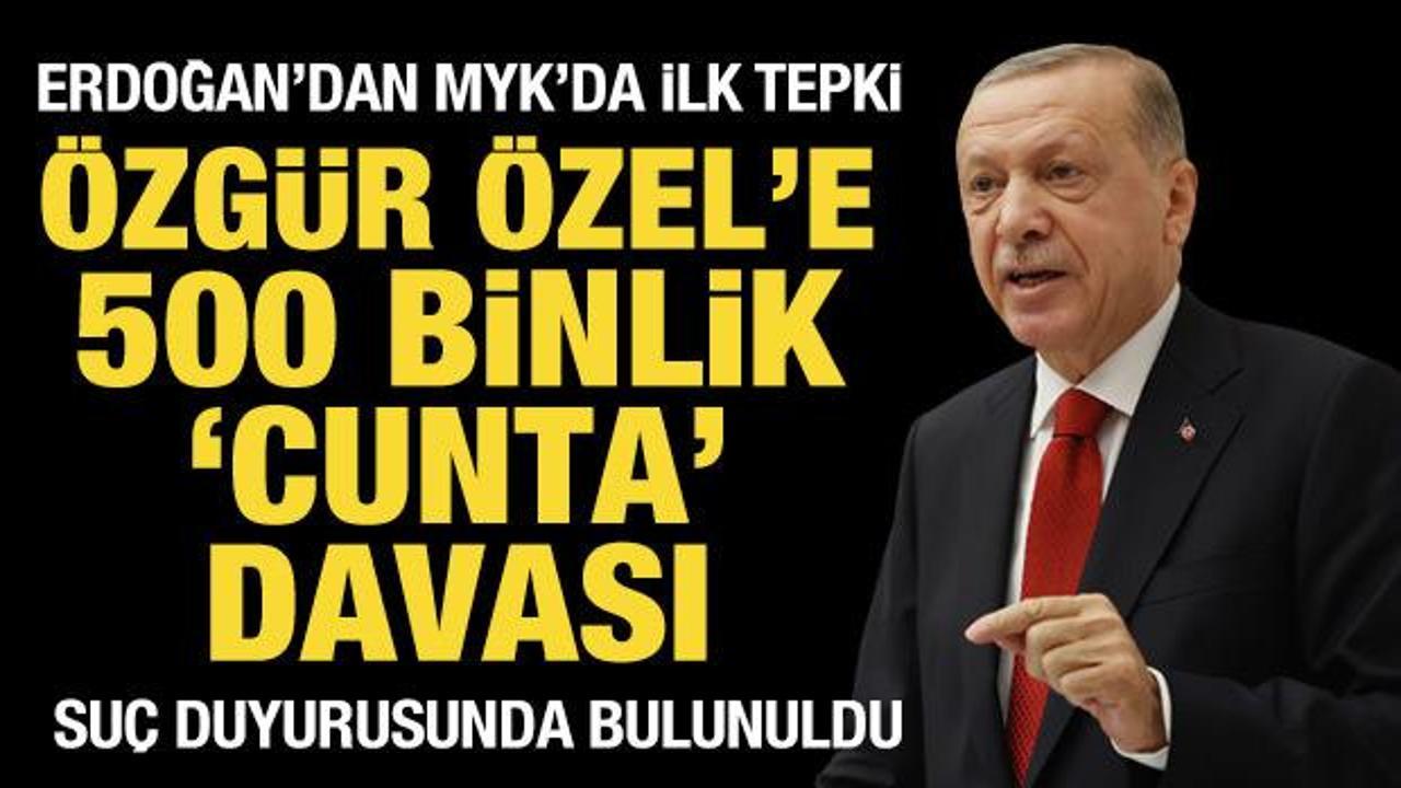 Cumhurbaşkanı Erdoğan&rsquo;dan &Ouml;zg&uuml;r &Ouml;zel&rsquo;e tazminat davası