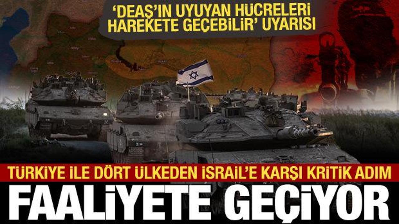 "DEAŞ'ın uyuyan h&uuml;creleri harekete ge&ccedil;ebilir" uyarısı... İsrail'e karşı ortak mekanizma