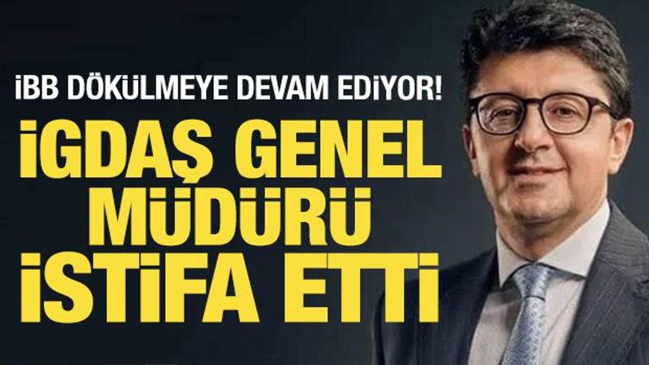 İGDAŞ, Genel M&uuml;d&uuml;r&uuml; Ali Ender &Ccedil;olak istifa etti