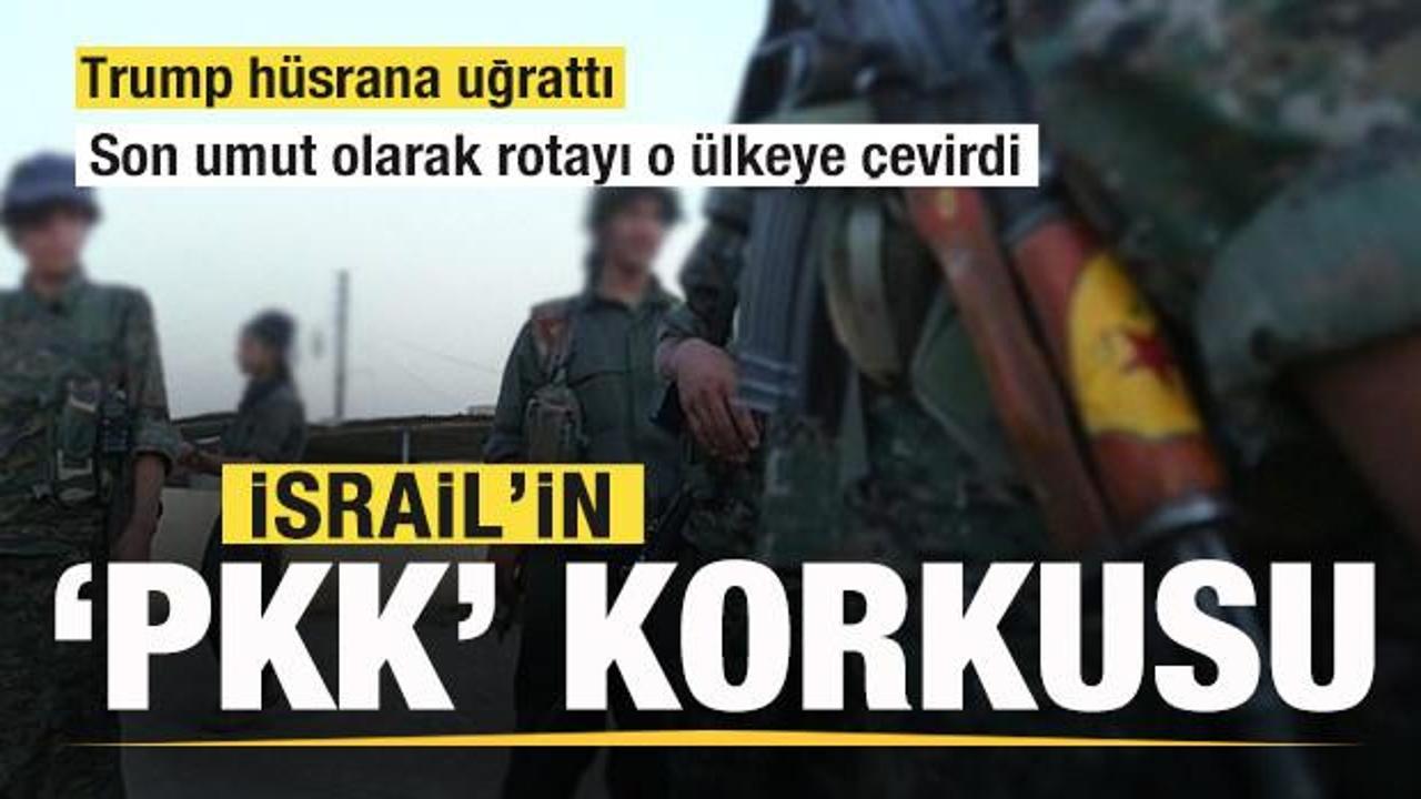 İsrail'in PKK korkusu! Trump h&uuml;srana uğrattı! Son umut olarak rotayı Fransa'ya &ccedil;evirdi