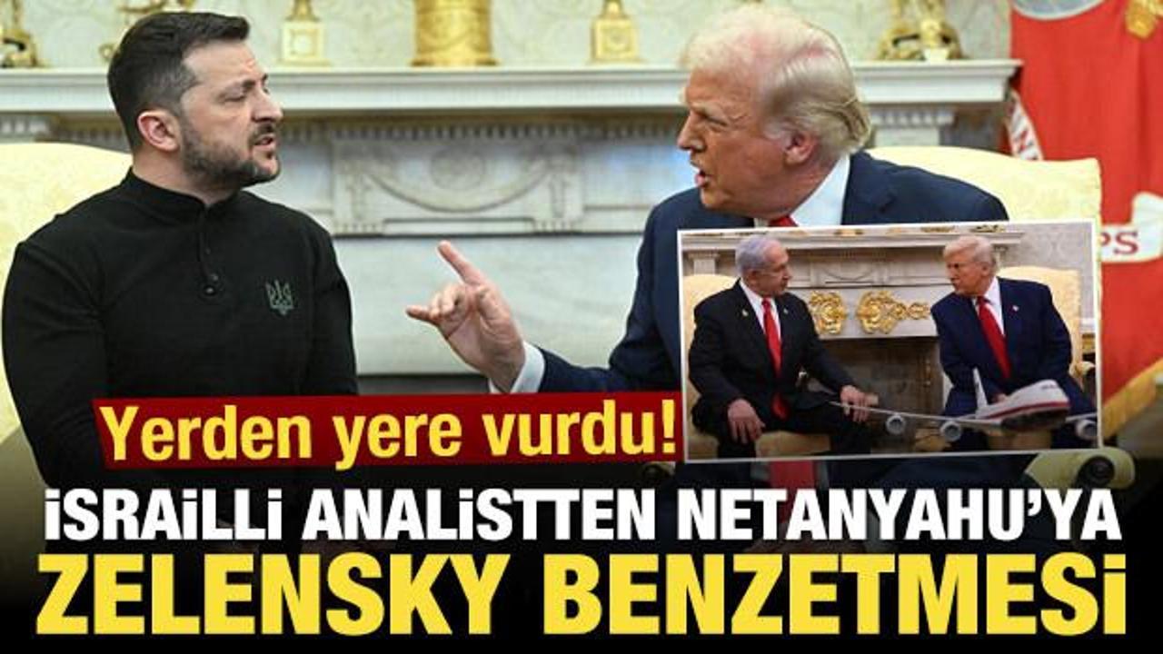 İsrailli askeri analist Netanyahu'yu yerden yere vurdu! "Yarı Zelensky"