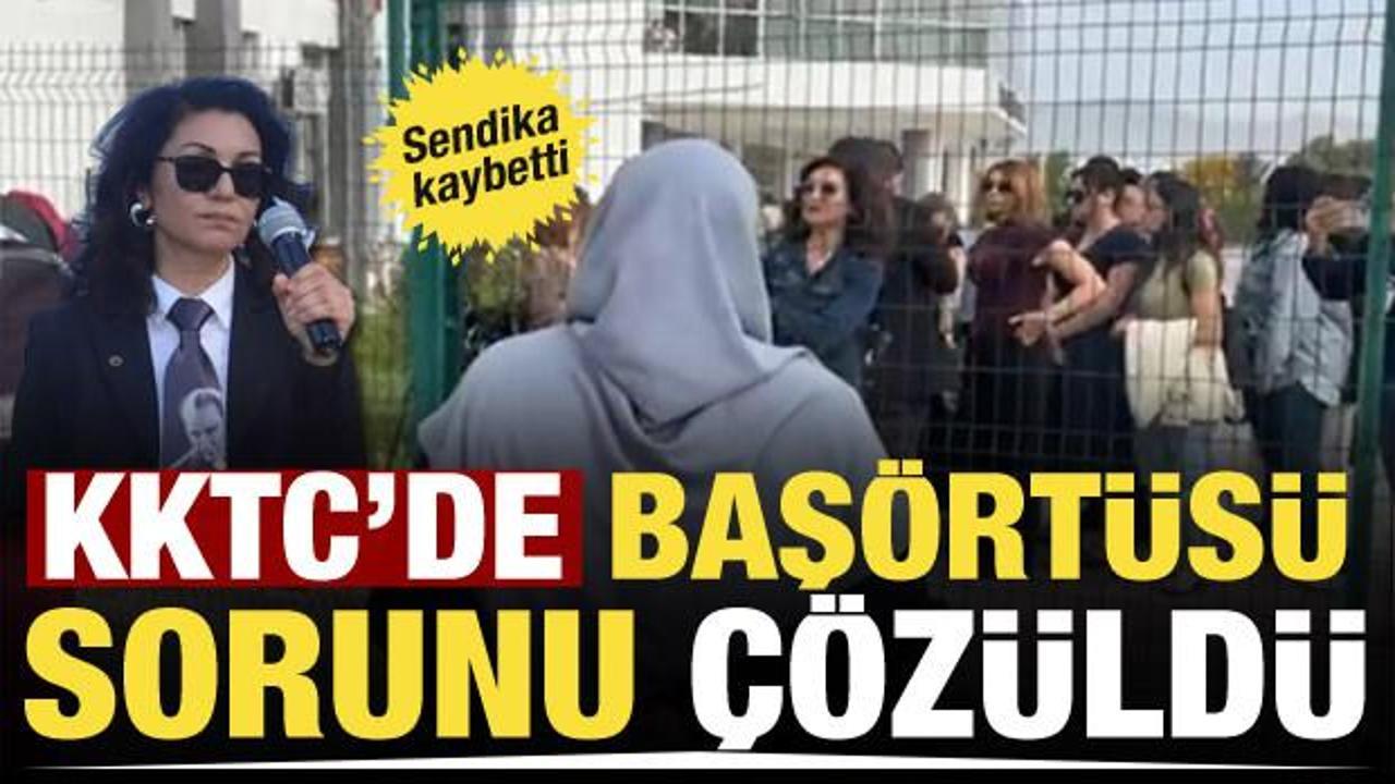 KKTC'de başörtüsü sorunu çözüldü! Öğrenciler artık derse girebilecek