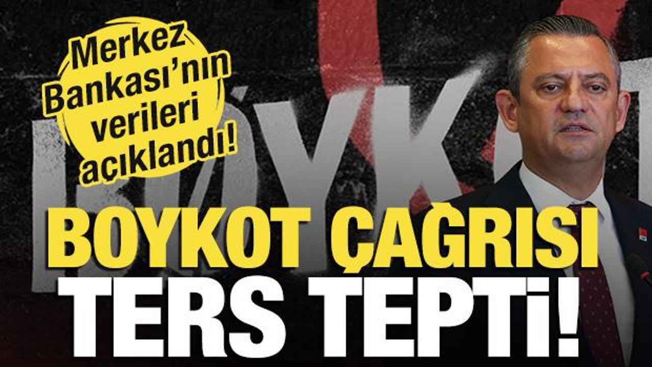 &Ouml;zel'in &ccedil;ağrısı pek işe yaramadı! Boykot g&uuml;n&uuml; rekor kırıldı