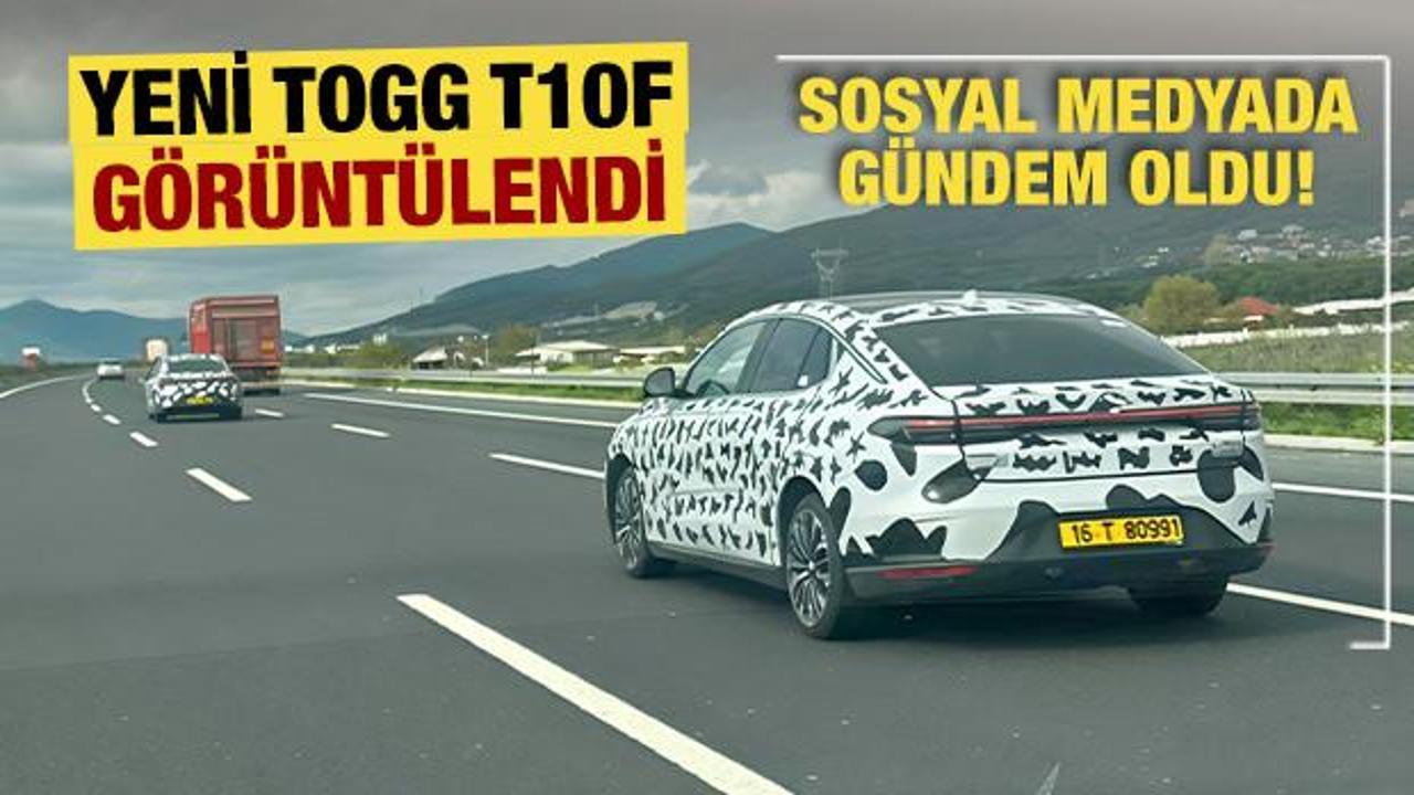 Togg'un yeni sedan modeli T10F g&ouml;r&uuml;nt&uuml;lendi: Fiyatı merak konusu oldu!