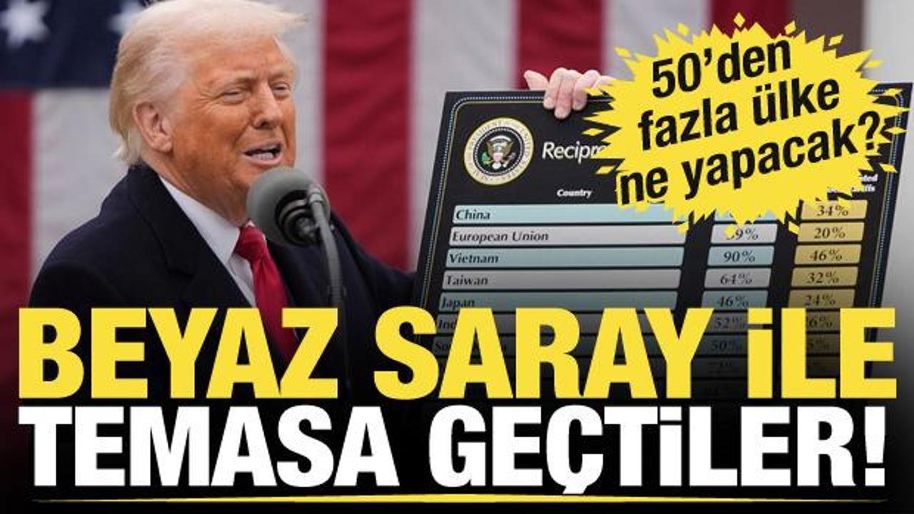 Trump'ın ekonomi danışmanı açıkladı! 50'den fazla ülke müzakere için temasa geçti