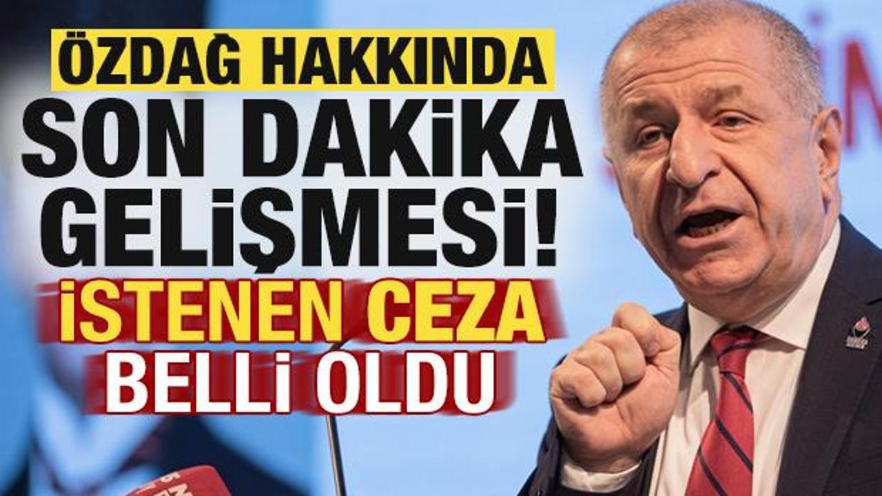 &Uuml;mit &Ouml;zdağ hakkında son dakika gelişmesi!