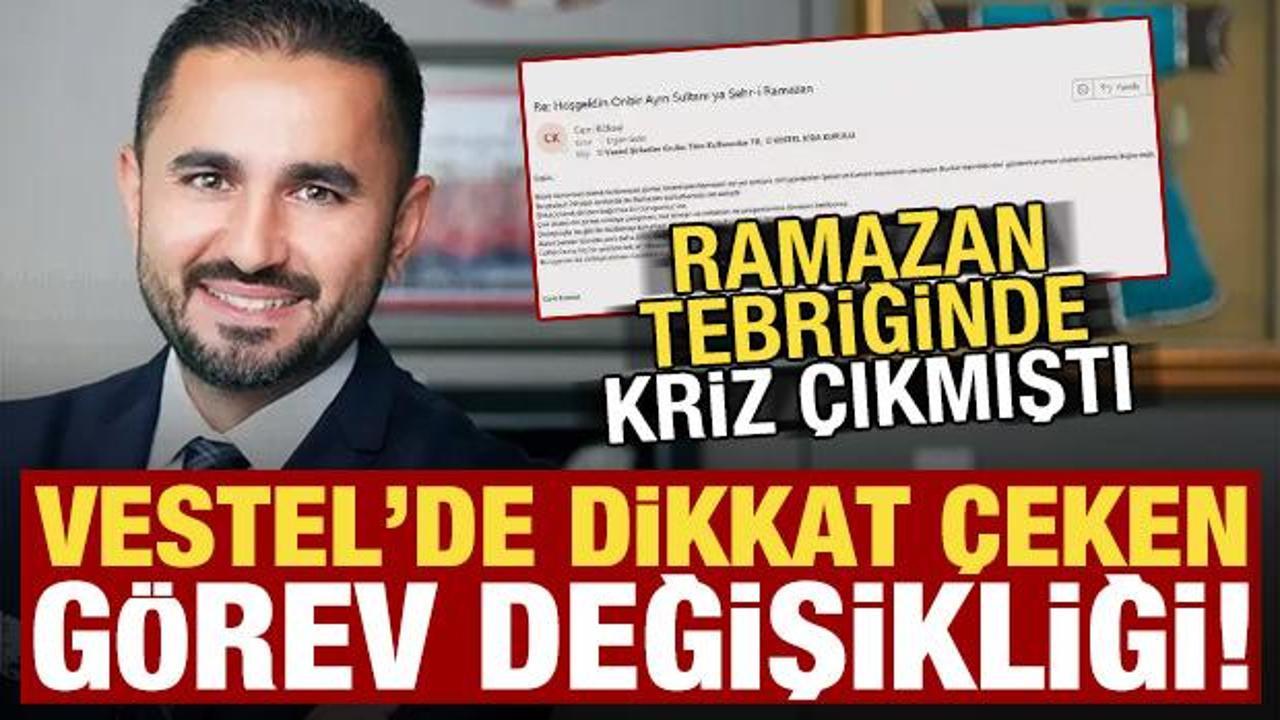 Vestel CEO'su Erg&uuml;n G&uuml;ler g&ouml;revinden ayrılıyor! Ramazan ayında g&uuml;ndeme gelmişti
