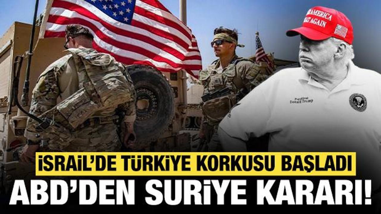 ABD'den son dakika Suriye kararı: Tarih verildi!