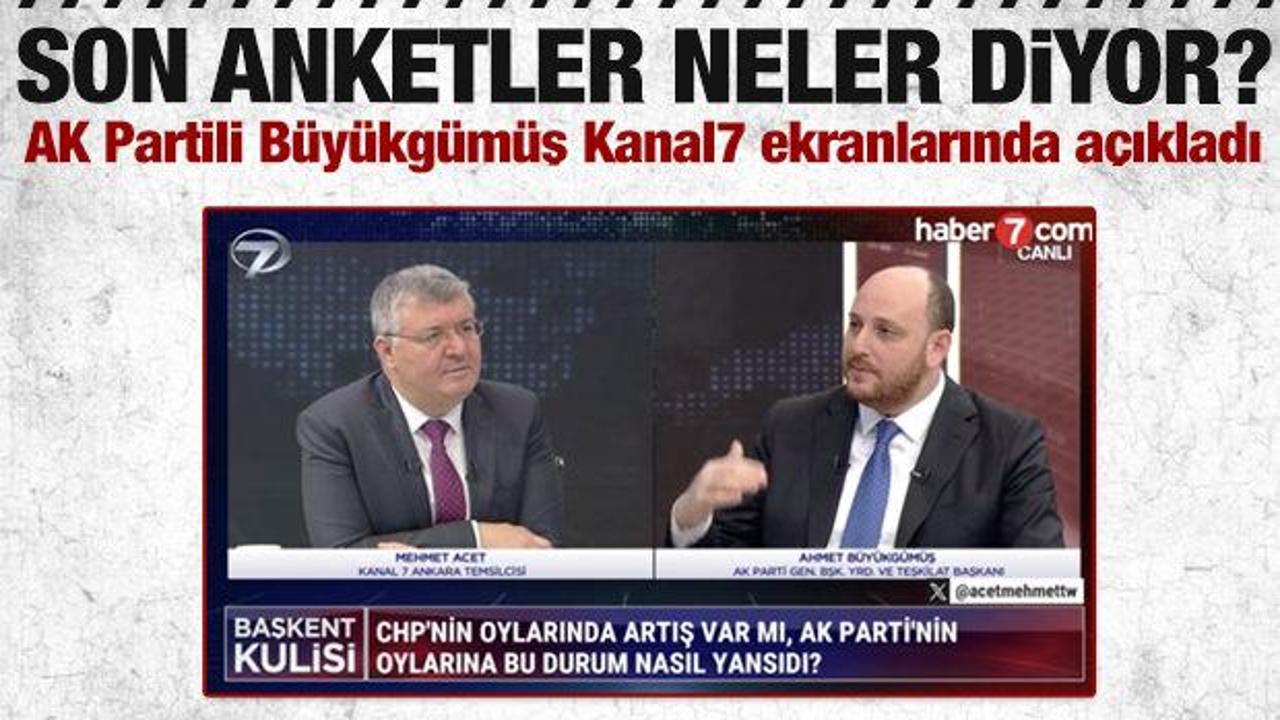AK Parti Genel Başkan Yardımcısı B&uuml;y&uuml;kg&uuml;m&uuml;ş'ten Başkent Kulisi'nde &ouml;nemli a&ccedil;ıklamalar