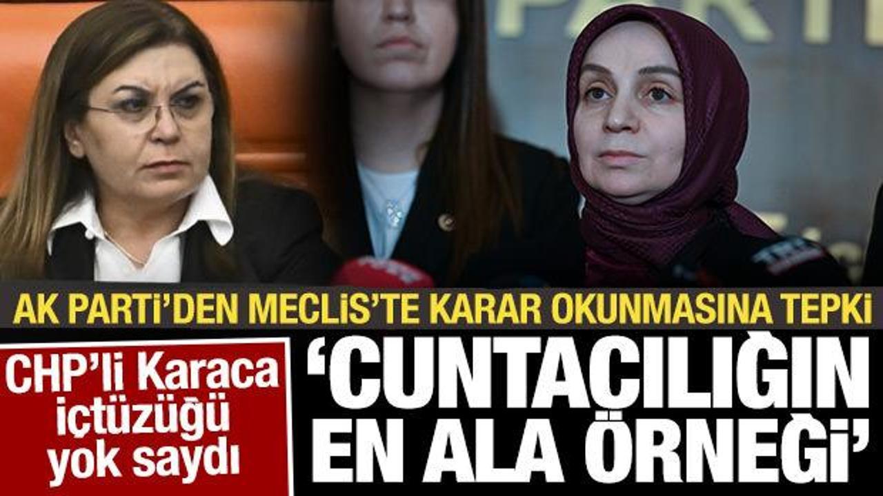 AK Parti'den CHP'ye Can Atalay tepkisi: Cuntacılığın en ala &ouml;rneği